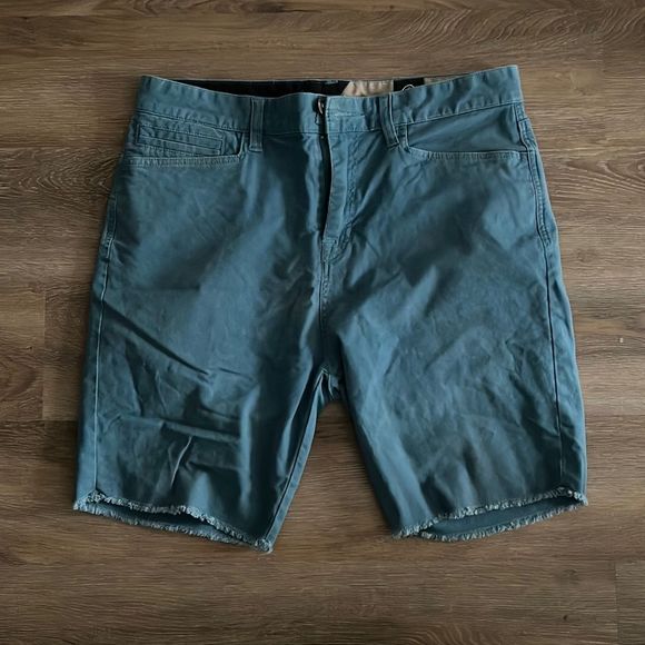 Volcom Other - Volcom Mens Blue Cut Off Shorts
